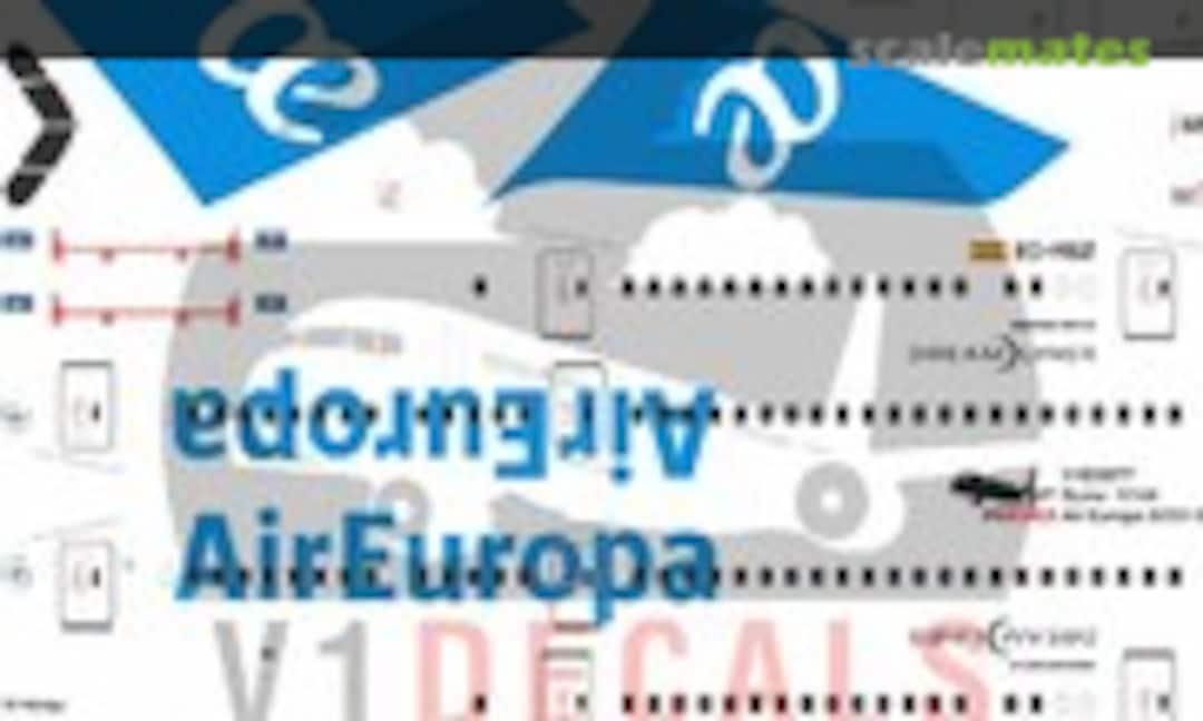 1:144 Air Europa Boeing 787-9 (V1 Decals V1D0577-144) V1D0577-144