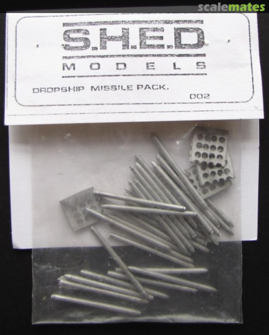 Boxart Drop-Ship Missile Pack 002 S.H.E.D Models Boxart Drop-Ship Missile Pack 002 S.H.E.D Models