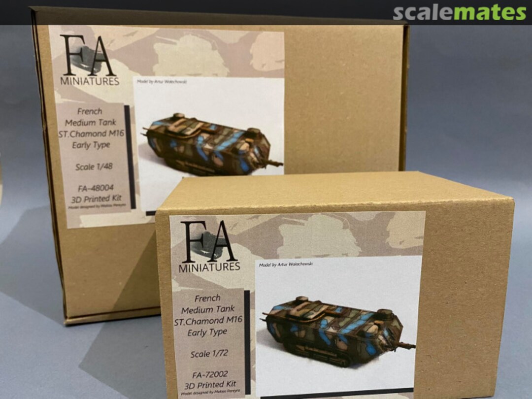 Boxart Saint Chamond (Early) FA-72002 F&A Miniatures