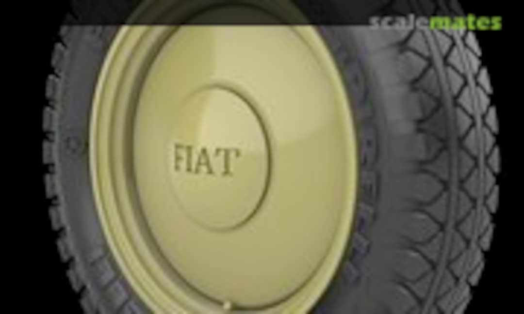 1:35 Fiat 508 Road wheels (Panzer Art RE35-736) RE35-736
