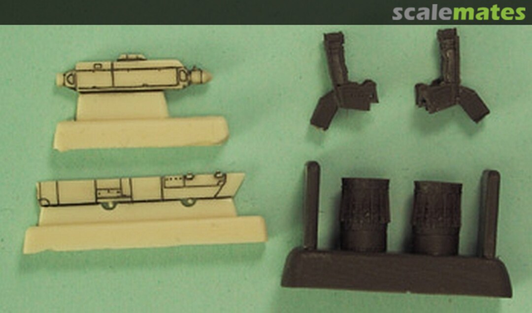 Boxart F-15E Detail set Z14401 Zactomodels