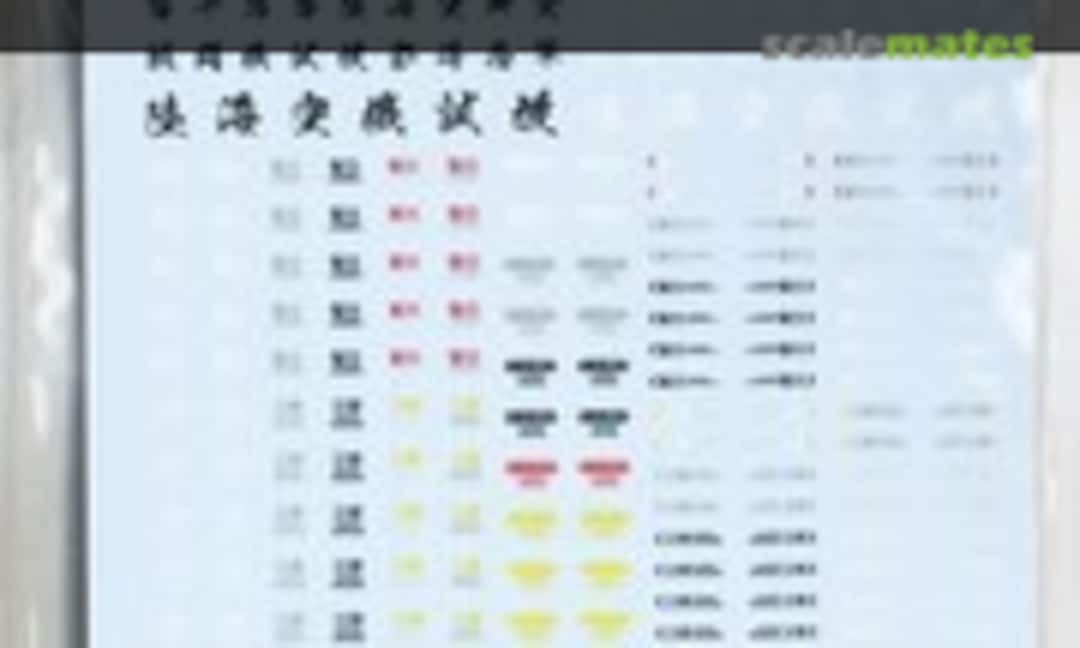 1:144 Water Decals Multiuse (3) (Bandai Spirits 5065443) 5065443