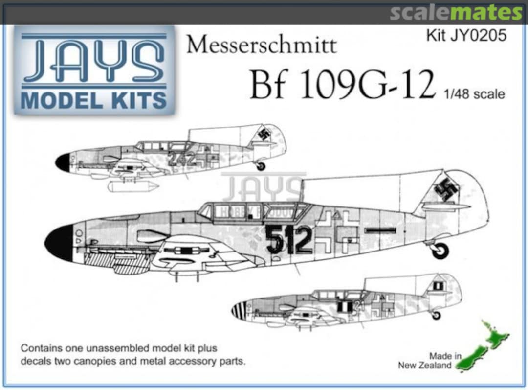 Boxart Messerschmitt Bf 109G-12 Two-seat Trainer FA603 Falcon Kits Boxart Messerschmitt Bf 109G-12 Two-seat Trainer FA603 Falcon Kits