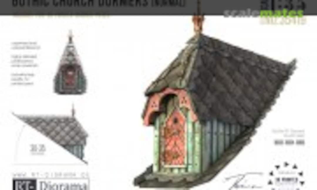 1:35 Gothic Church Dormers (Normal) (RT-Diorama 35419) 35419