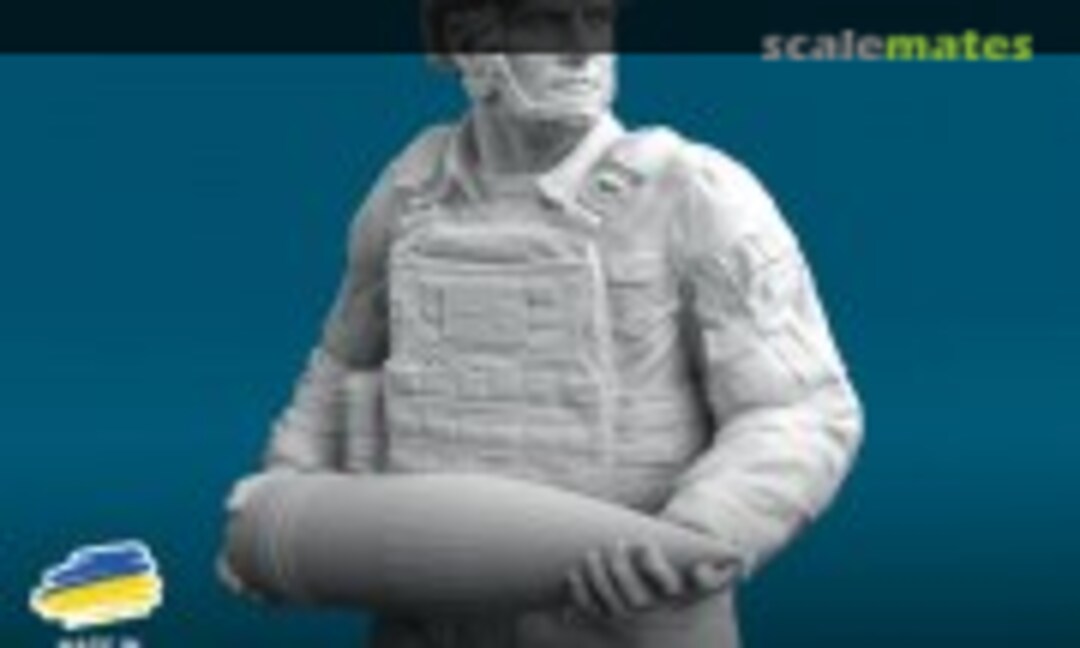 1:35 Charger with 155-mm projectile of M777 Howitzer (Spalah SP13535) SP13535