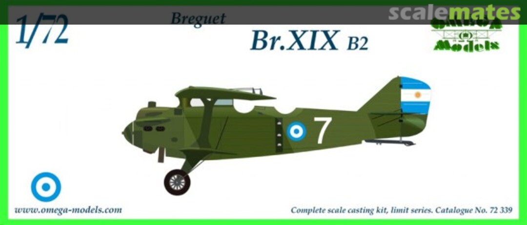 Boxart Breguet Br.XIX B2 72339 Omega Models