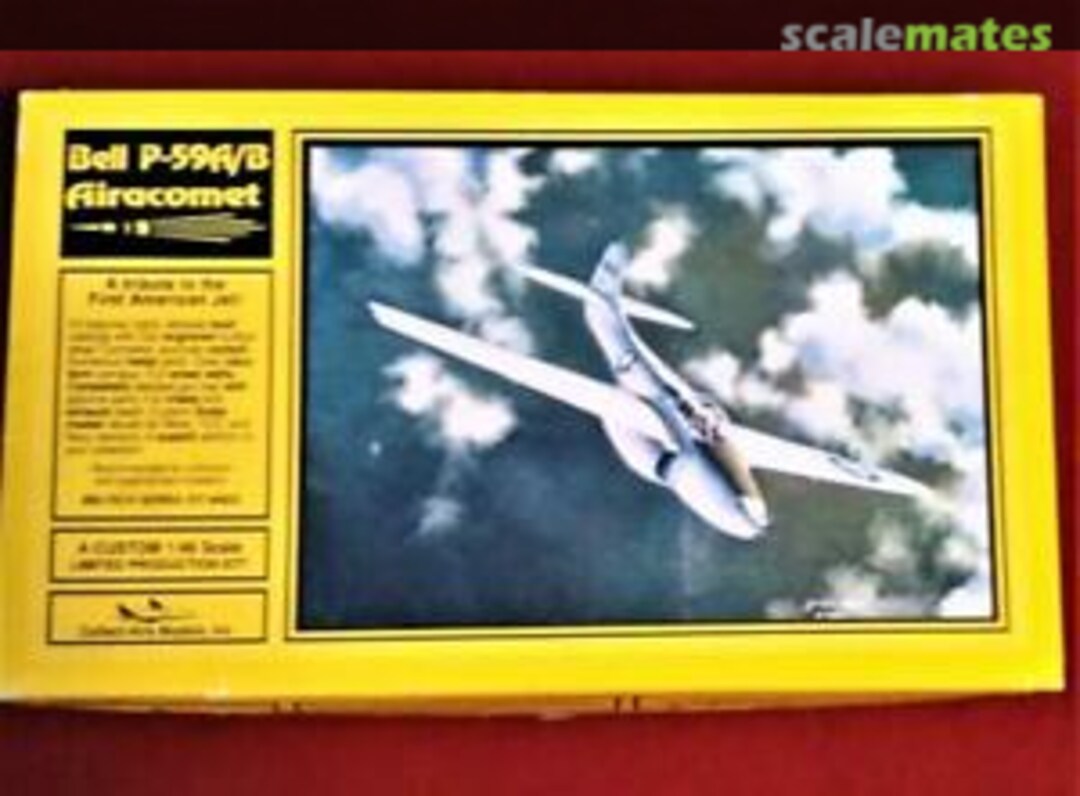Boxart Bell P-59A/B Airacomet 4825 Collect-Aire Models Boxart Bell P-59A/B Airacomet 4825 Collect-Aire Models