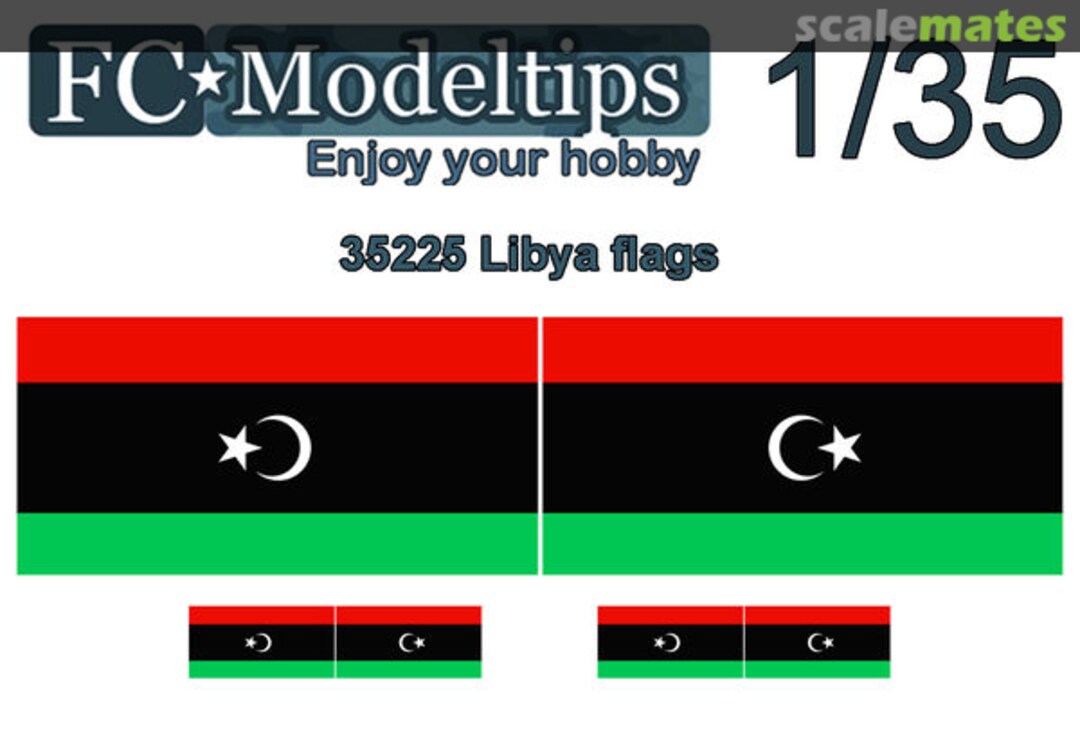 Boxart Adaptable flags Lybia C35725 FC Model Trend Boxart Adaptable flags Lybia C35725 FC Model Trend