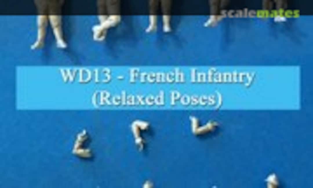1:76 French Infantry (WD Models WD13) WD13