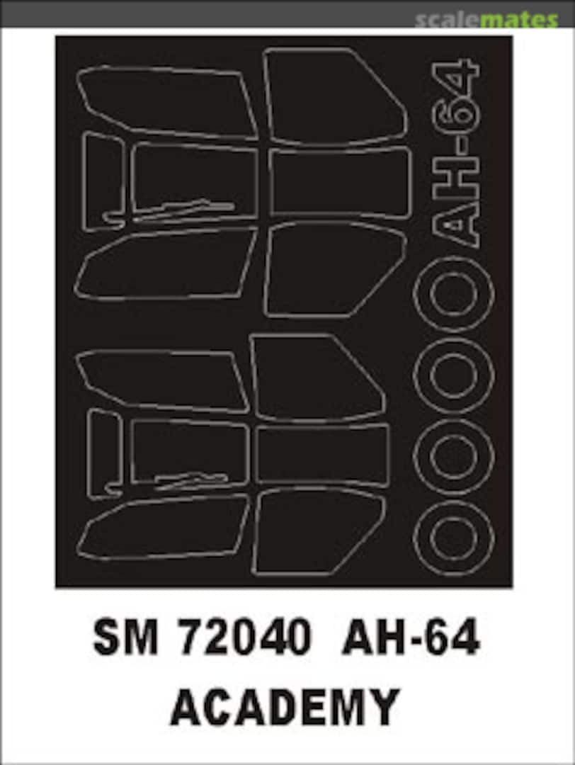 Boxart Boeing AH-64 Apache SM72040 Montex Boxart Boeing AH-64 Apache SM72040 Montex