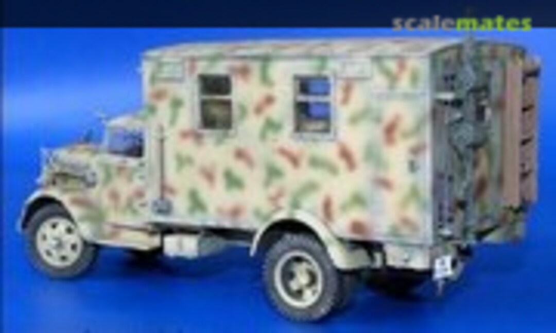 1:35 Opel Blitz 4x4 Radio Car Conversion Set ~Italeri~ (PlusModel 108) 108