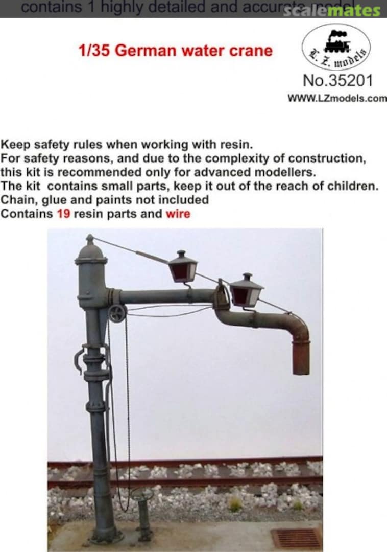 Boxart Water Crane 35201 L.Z. Models Boxart Water Crane 35201 L.Z. Models