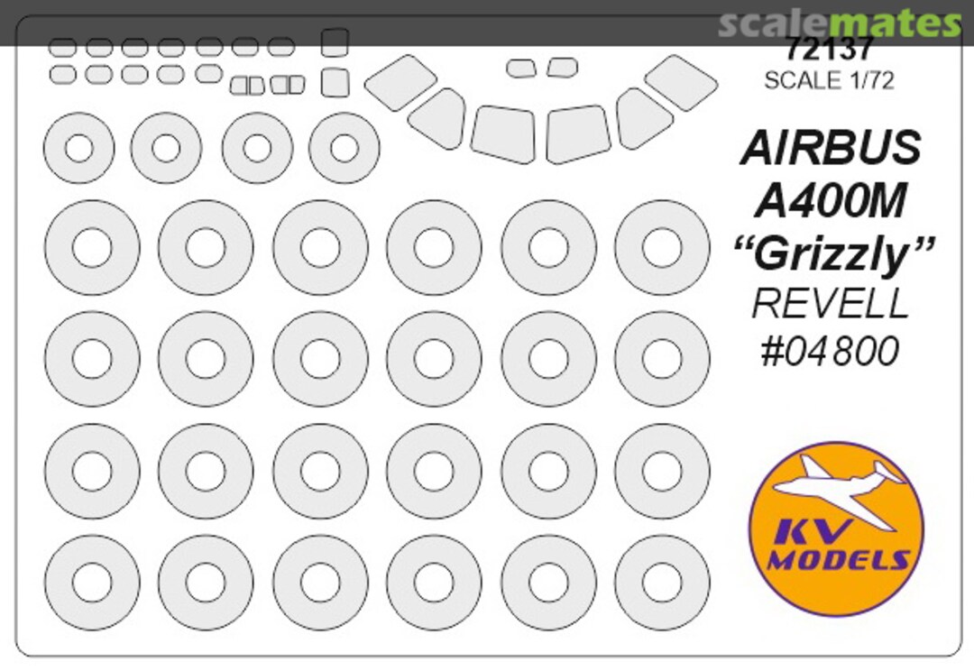 Boxart Airbus A400M "Grizzly" 72137 KV Models Boxart Airbus A400M "Grizzly" 72137 KV Models