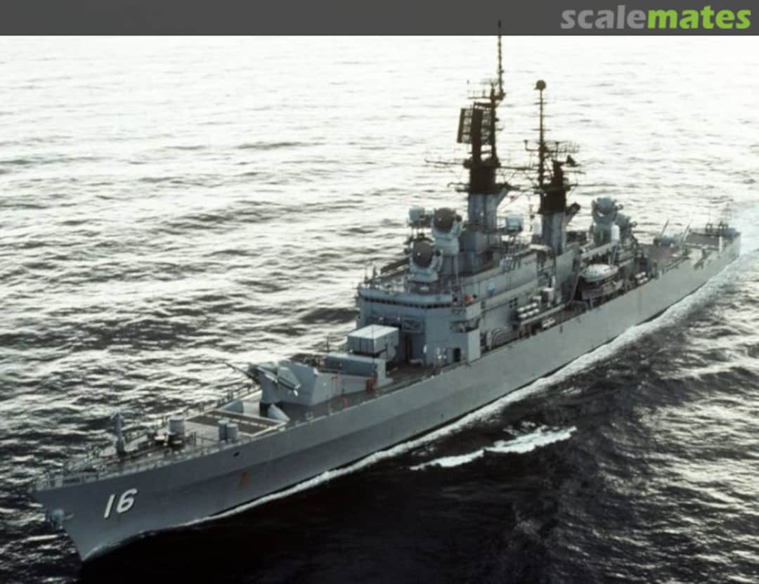 Boxart USS Leahy CG-16 WHU-C 16 The Scale Shipyard Boxart USS Leahy CG-16 WHU-C 16 The Scale Shipyard