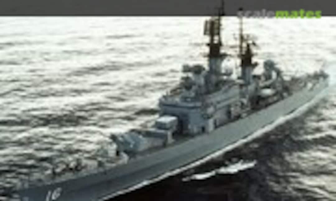 1:96 USS Leahy CG-16 (The Scale Shipyard WHU-C 16) WHU-C 16