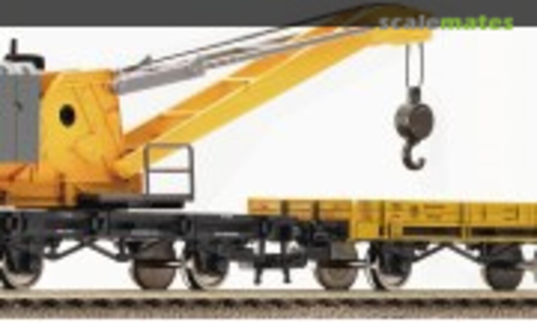 2 piece set crane wagon (DB) (Fleischmann 501901)
