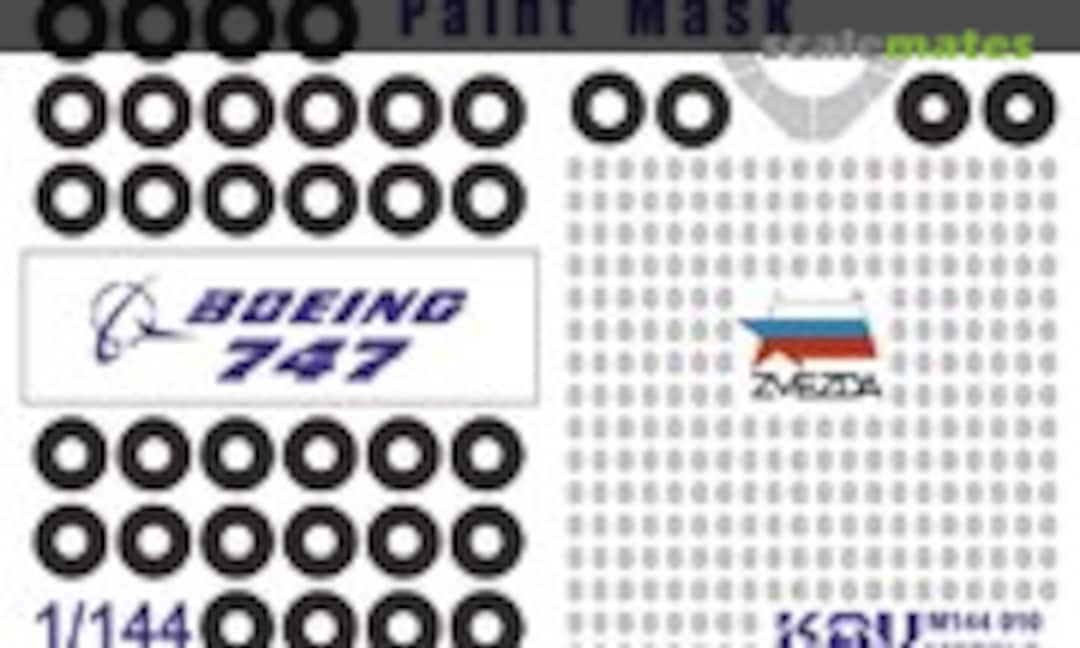 1:144 Paint Mask for Boeing 747-8 (KAV models KAV M144 010) KAV M144 010