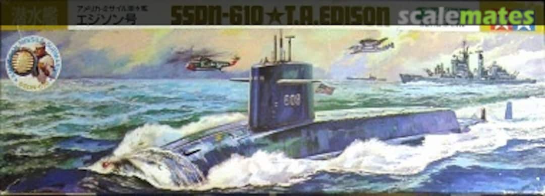 Boxart SSDN-610 T.A.Edison SS001 Tamiya Boxart SSDN-610 T.A.Edison SS001 Tamiya