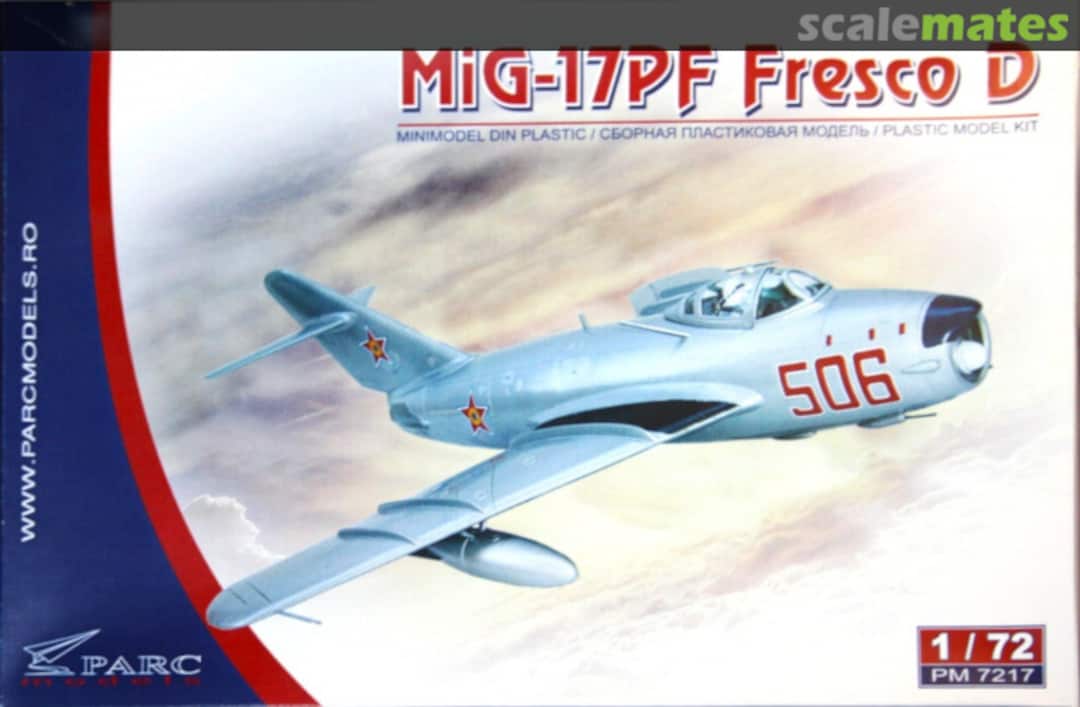 Boxart MiG-17PF Fresco D PM 7217 Parc Models Boxart MiG-17PF Fresco D PM 7217 Parc Models