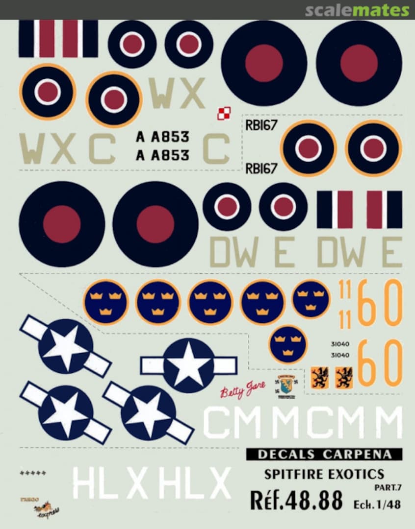 Boxart Spitfire Exotics Part 7 48.88 Carpena Boxart Spitfire Exotics Part 7 48.88 Carpena