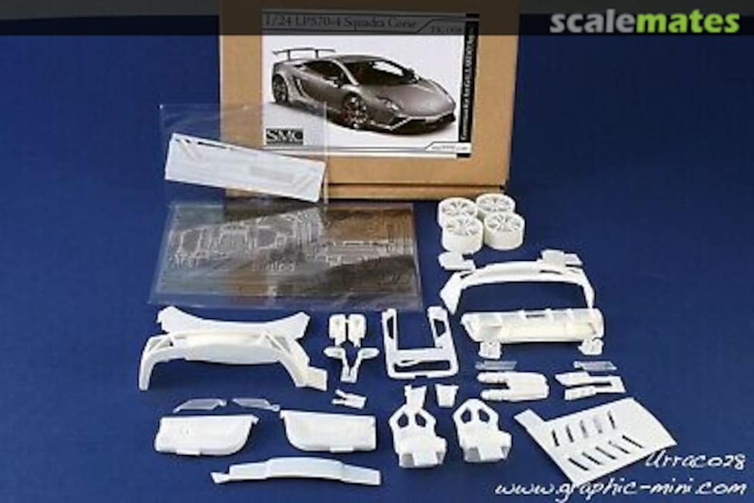 Boxart Lamborghini Gallardo LP570-4 Squadra Corse TK-008 Scale Model Creators Boxart Lamborghini Gallardo LP570-4 Squadra Corse TK-008 Scale Model Creators