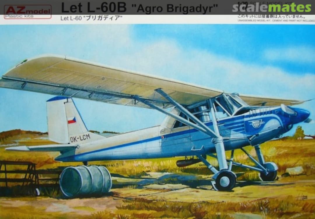 Boxart Let L-60B AZ7210 AZmodel Boxart Let L-60B AZ7210 AZmodel
