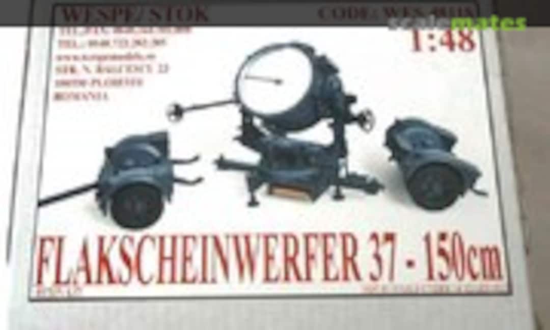 1:48 Flakscheinwerfer 37 - 150cm (Wespe Models WES 48118) WES 48118
