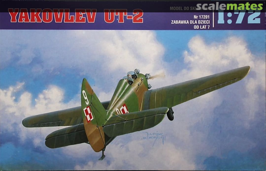 Boxart Yakovlev UT-2 17201 AGA Boxart Yakovlev UT-2 17201 AGA