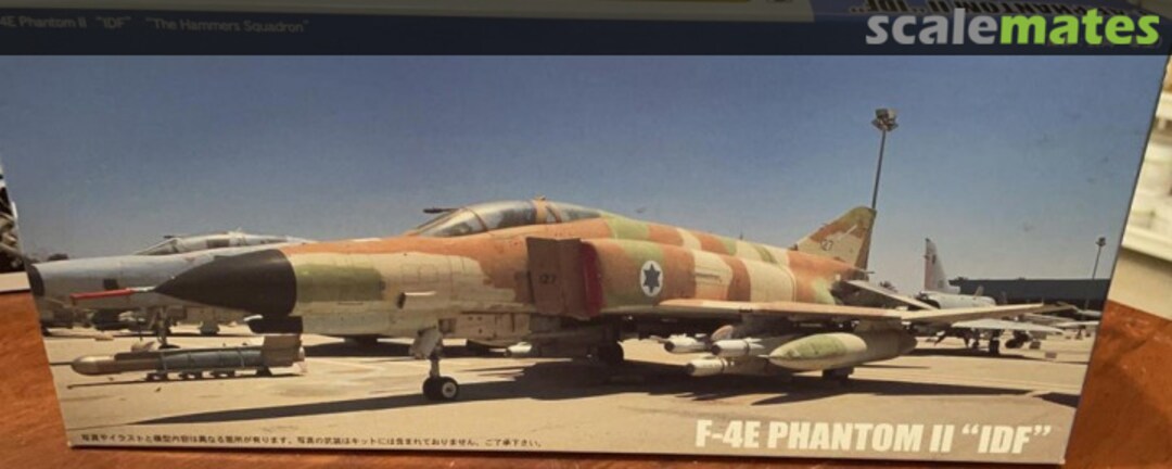 Boxart F-4E Phantom II "IDF" 72185 Fujimi Boxart F-4E Phantom II "IDF" 72185 Fujimi