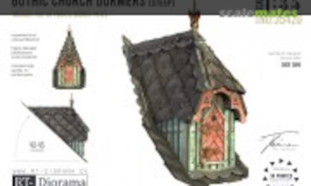 1:35 Gothic Church Dormers (Steep) (RT-Diorama 35420) 35420