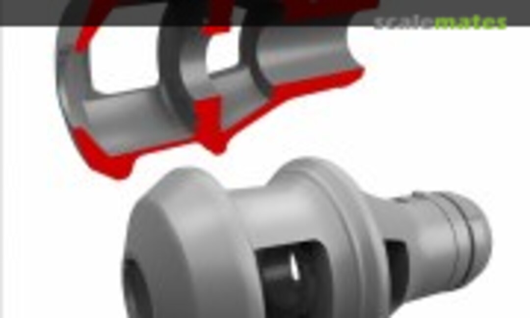 1:35 German 75mm KwK/Pak/Stuk40 Panzer IV Muzzle Brake (C) (3pcs) (Yan Model PE-35168) PE-35168