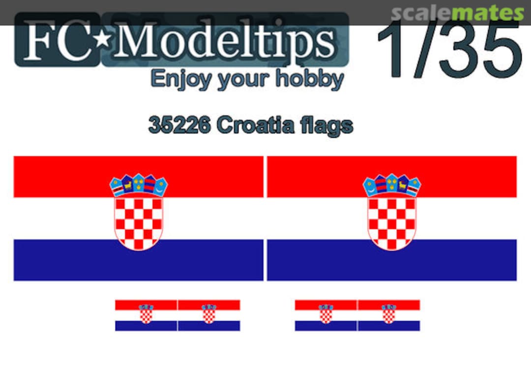 Boxart Adaptable flags Croatia C35726 FC Model Trend Boxart Adaptable flags Croatia C35726 FC Model Trend