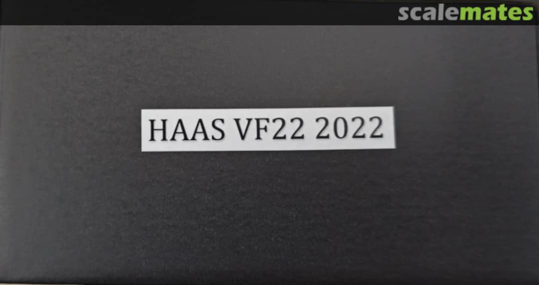 Boxart Haas VF-22  Finisher's & Auto Modeli G.T