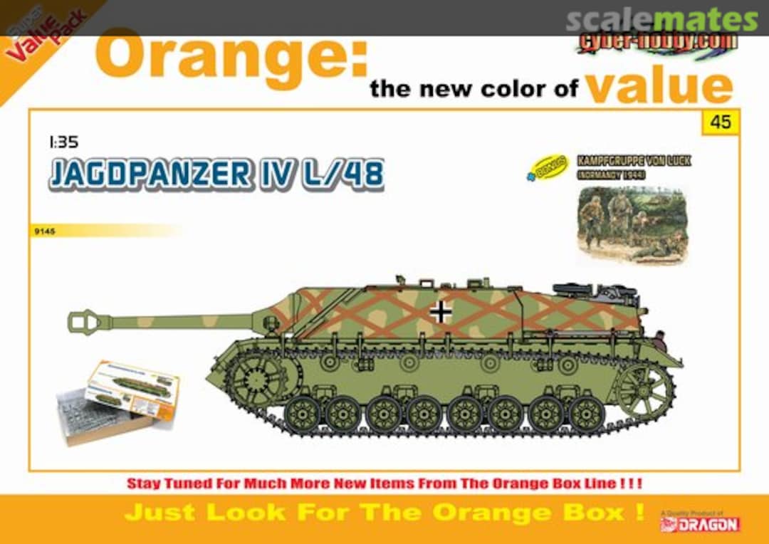 Boxart Jagdpanzer IV L/48 9145 Cyber Hobby Boxart Jagdpanzer IV L/48 9145 Cyber Hobby