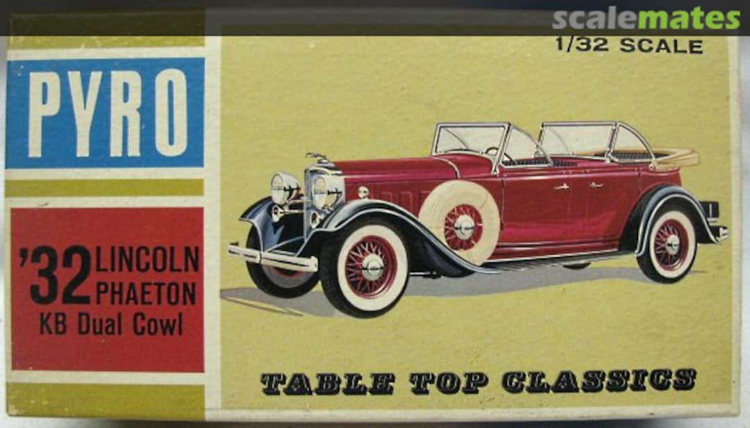 Boxart '32 Lincoln Phaeton KB Dual Cowl C340 Pyro Boxart '32 Lincoln Phaeton KB Dual Cowl C340 Pyro