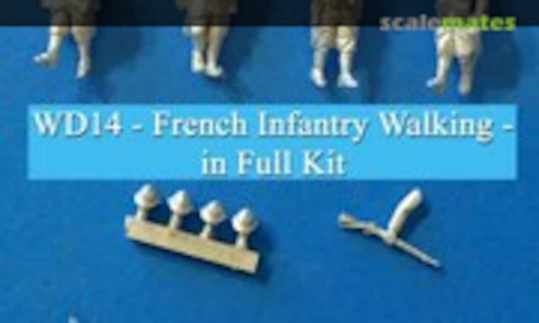 1:76 French Infantry (WD Models WD14) WD14