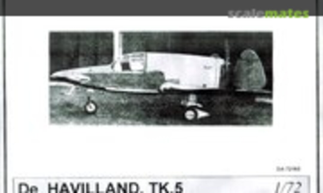 1:72 De Havilland TK.5 (Dujin DA 72163) DA 72163
