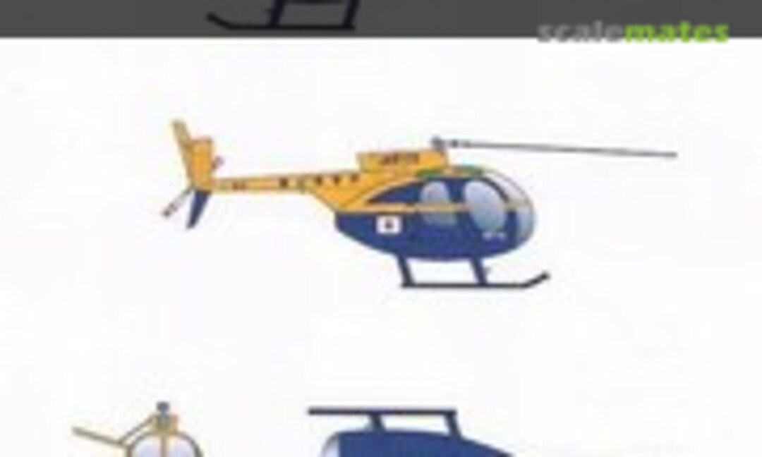 1:48 Hughes 369/OH-6A: Japan Maritime Safety Agency (Flying Papa's Decals 48C-006) 48C-006