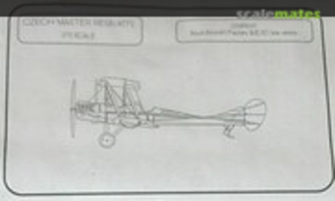 1:72 Royal Aircraft Factory B.E.2c late version (CMR CMR1021)