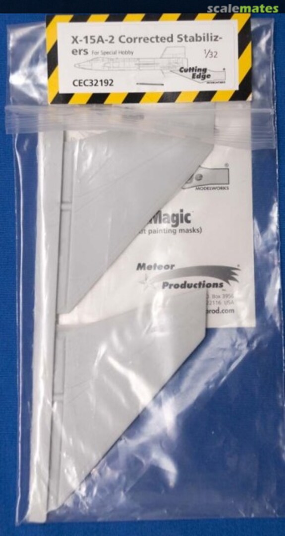 Boxart X-15A-2 Stabilizers CEC32192 Cutting Edge Modelworks Boxart X-15A-2 Stabilizers CEC32192 Cutting Edge Modelworks