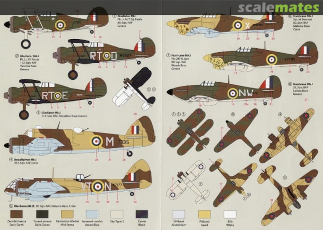 Boxart Allied Fighters in the Battle for Greece PPD-72006 Plastic Planet Club Boxart Allied Fighters in the Battle for Greece PPD-72006 Plastic Planet Club
