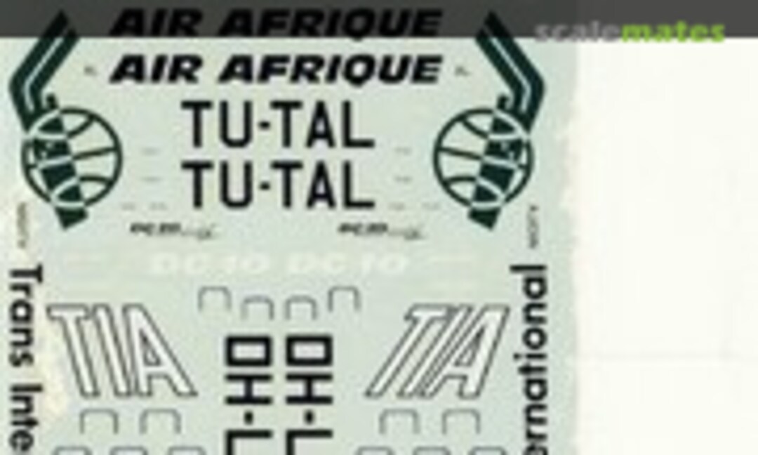 1:144 DC-10 Laker Skytrain, Air Afrique, Finnair, Trans International (Microscale 44-17) 44-17