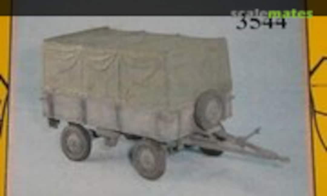 1:35 Anhänger WH 3t 2-achsig (Elite Modell 3544)