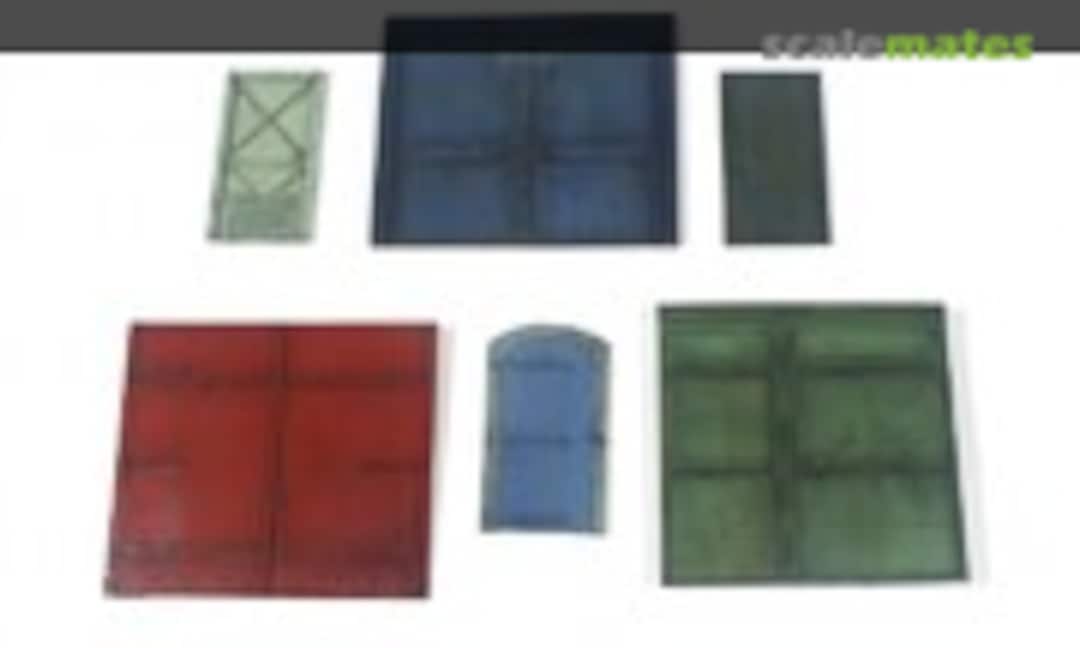 1:35 Industrial Door & Gates Set (Add On parts 35-0109) 35-0109