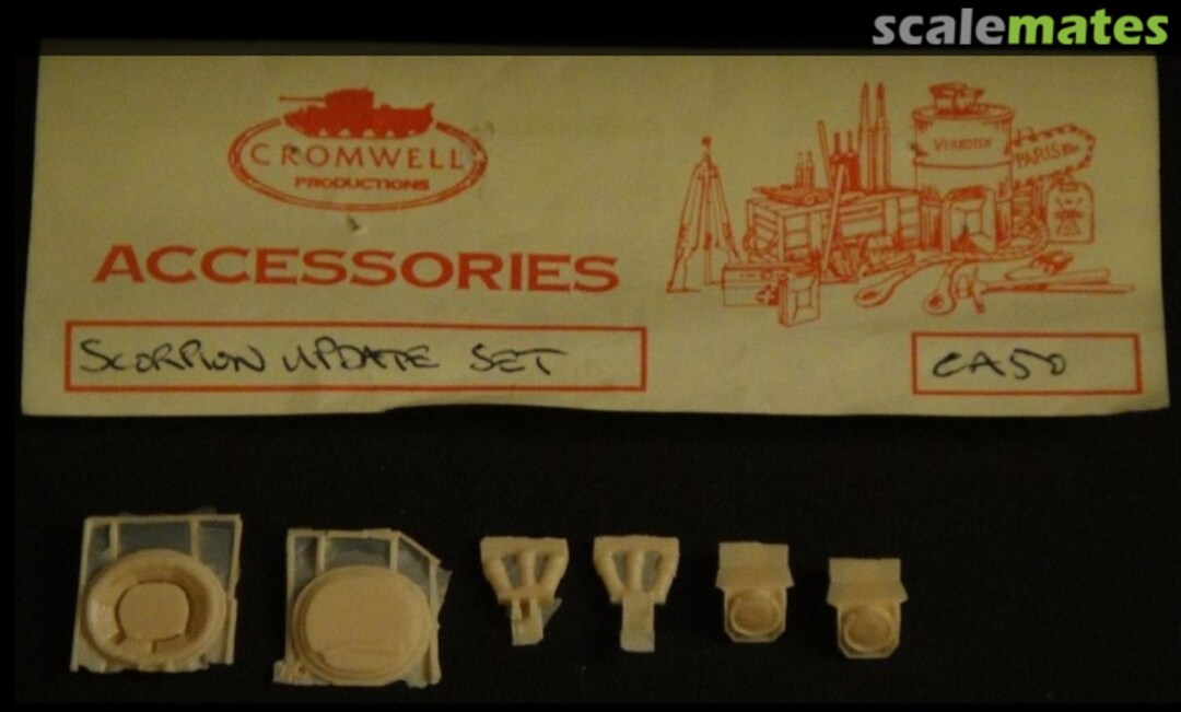 Boxart Scorpion Update Set CA50 Cromwell Models Boxart Scorpion Update Set CA50 Cromwell Models