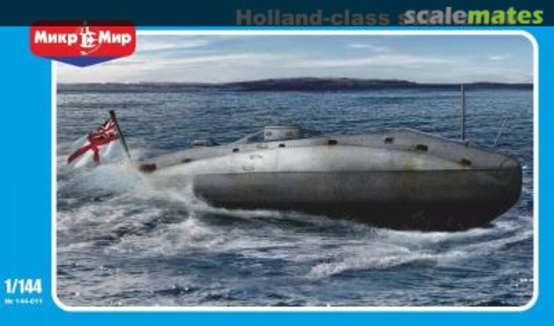 Boxart Holland Class Submarine 144-011 MikroMir Boxart Holland Class Submarine 144-011 MikroMir