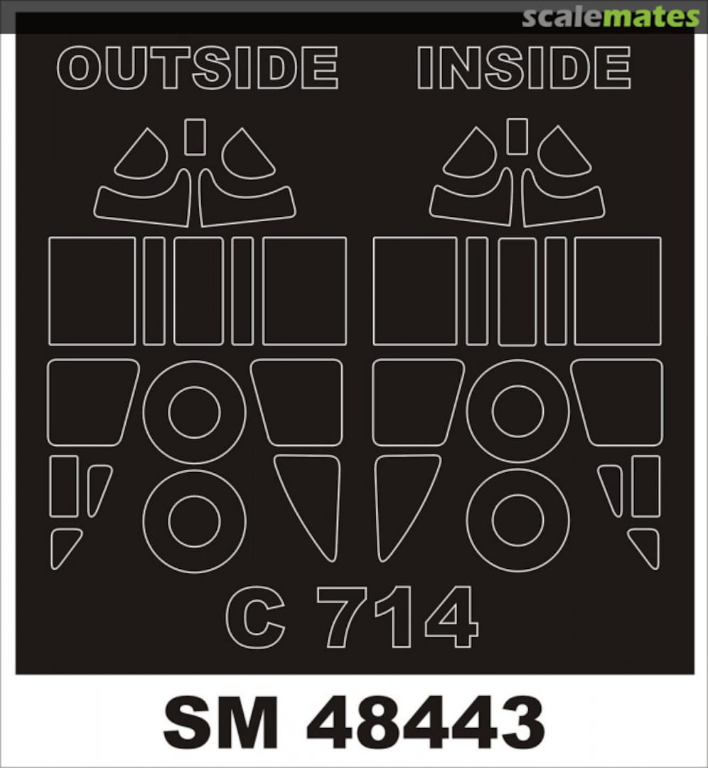 Boxart Caudron C-714 SM48443 Montex Boxart Caudron C-714 SM48443 Montex