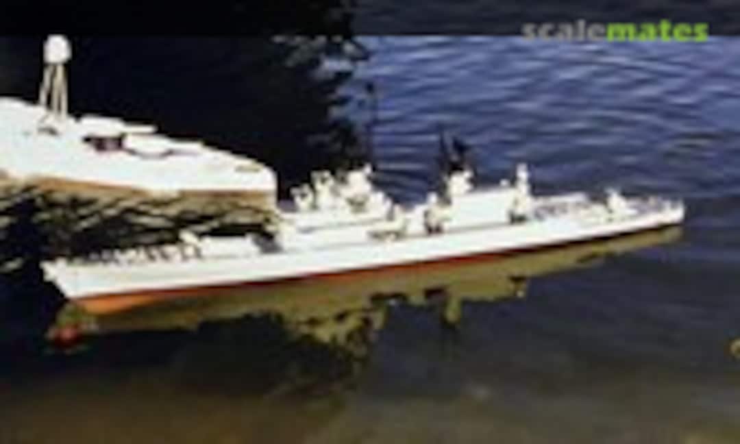 1:96 USS Belknap CG-26 / USS Fox CG-33 (The Scale Shipyard WHU-C 17) WHU-C 17