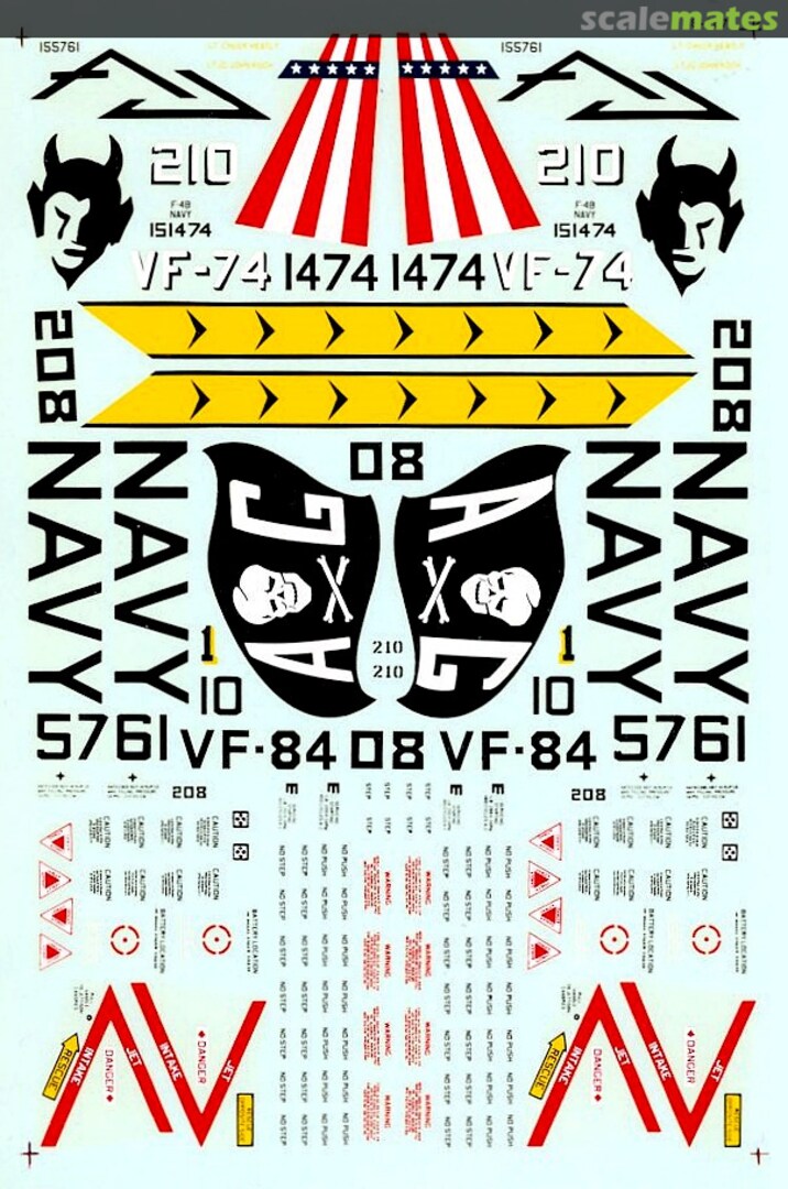 Boxart F-4B & F-4J Phantoms 48-207 SuperScale International Boxart F-4B & F-4J Phantoms 48-207 SuperScale International