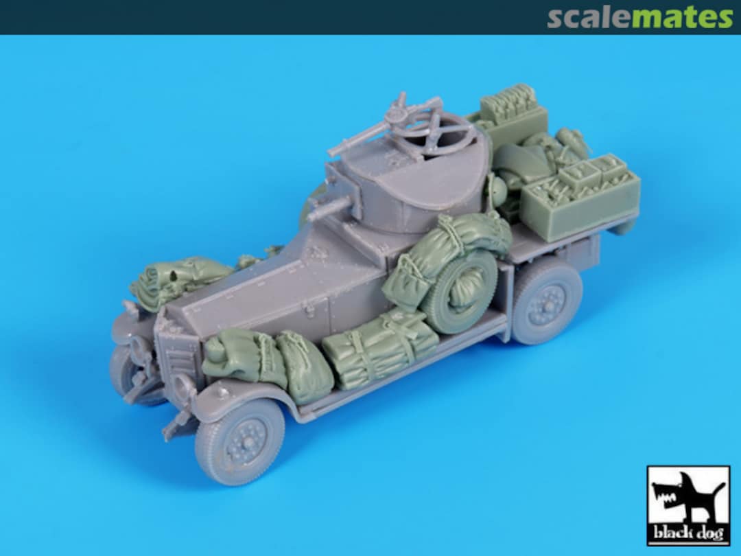 Boxart Pattern 1920 accessories set T72116 Black Dog